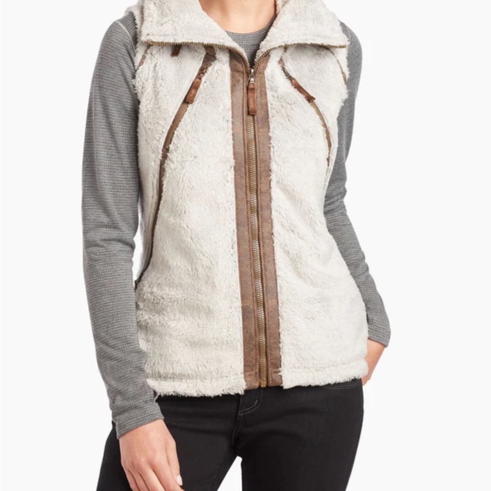 KUHL fleece vest - size small